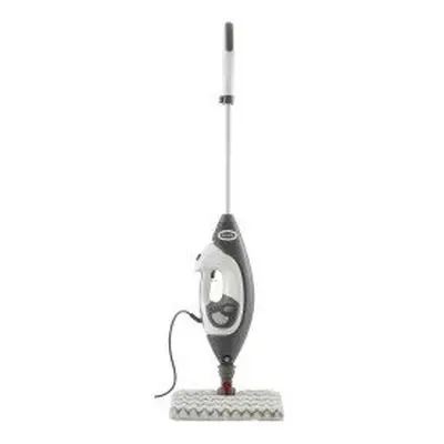 Floor And Handheld Steam Cleaner : Grey And White