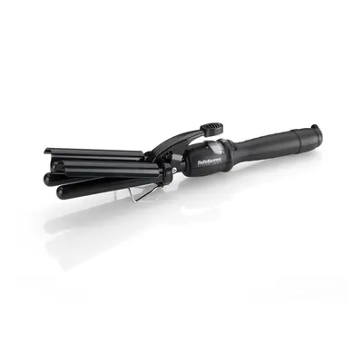 Babyliss Pro Black Porcelain Triple Barrel Waver - Creates Gorgeous Waves Instantly