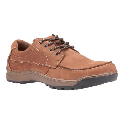 (6 UK, Tan) Hush Puppies Mens Tucker Lace Up Shoes