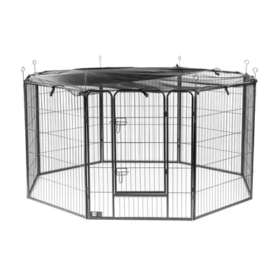 (Extra Large Pet Playpen with Cover) KCT Side Heavy Duty Play Pen with Cover