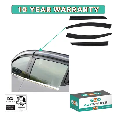 WIND DEFLECTORS SET 4-PCS FOR NISSAN QASHQAI J11 RAIN SUN SMOKE GUARD