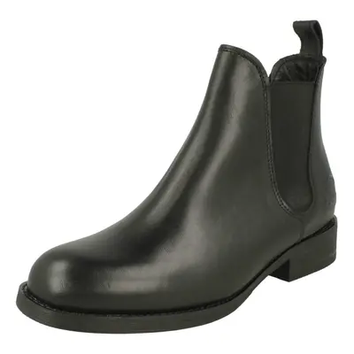 (Black, UK 7) Ladies Harley Davisdon Chelsea Boots Delano