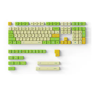 129 Keys Electronic Game Keycap Set XDA Profile PBT Sublimation Keycaps for Mechanical Keyboards