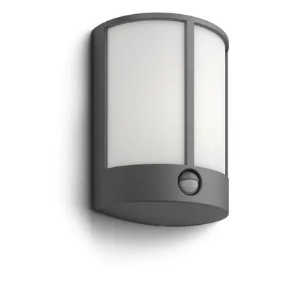 Philips myGarden Stock LED Outdoor Wall Light with Motion Sensor, x W Integrated LED Light