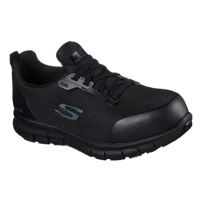 (Black, 8) Skechers Women's Sure Track Jixie Safety Trainer Black