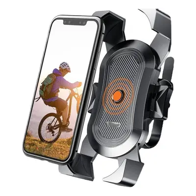 Bike Phone Holder Mount Secure Lock & Full Protection 4-6.8 inch