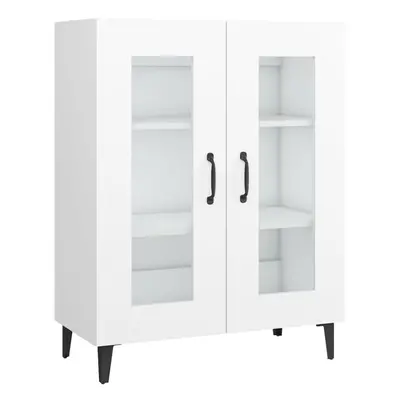 vidaXL Sideboard White Engineered Wood Side Cabinet Home Organiser Cupboard