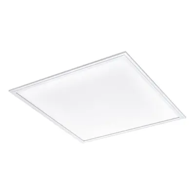 Flush Ceiling Panel Light 595mm White Sqaure Tile 40W Built in LED 4000K