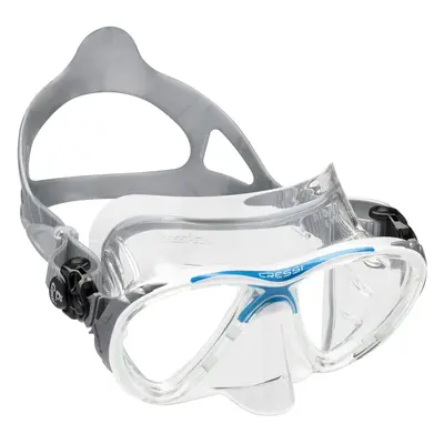 Cressi Big Eyes Evolution Crystal Scuba Diving and Snorkeling Mask - Blue