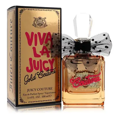 Viva La Juicy Gold Couture by Juicy Couture Eau De Parfum Spray 3.4 oz