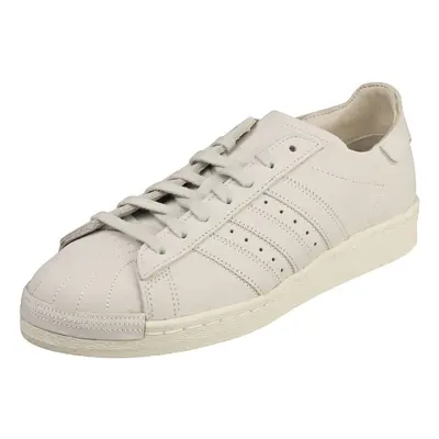 (7) adidas Superstar Mens Casual Trainers in Off White