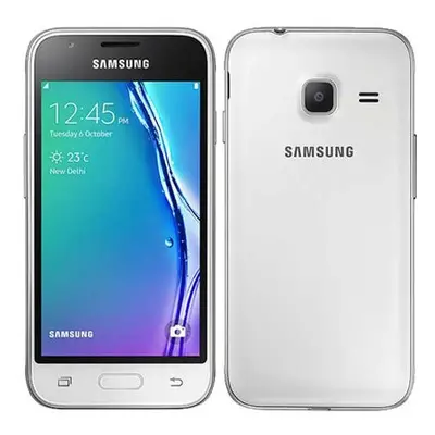 (White) Samsung Galaxy J1 (2015) Single Sim | 4GB | 512MB RAM