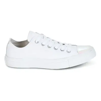 (UK 3-EU 35) Converse CTAS OX White/White/Mouse Women's 558006C UK