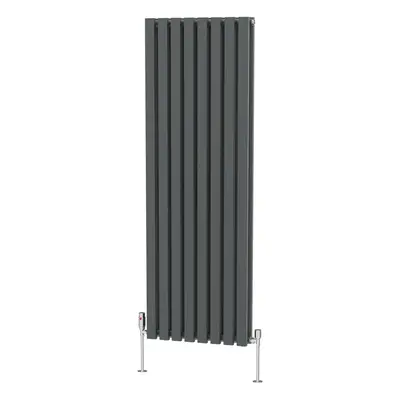 (1600 x 550mm Double) NRG Horizontal Vertical Designer D-shape Radiator Single Double Panel Bath