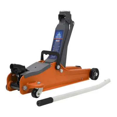 Sealey 1020LEO Trolley Jack 2tonne Low Entry Short Chassis - Orange