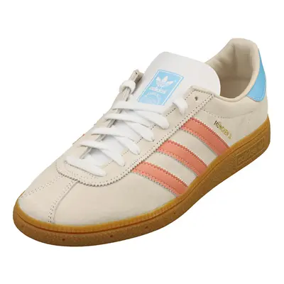 (11) adidas Munchen Mens Fashion Trainers in Wonder White