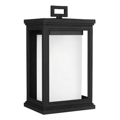 Outdoor IP44 Wall Light Textured Black LED E27 75W d00943