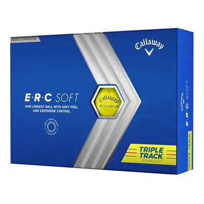 Callaway Golf ERC Soft Golf Ball 2023, Yellow