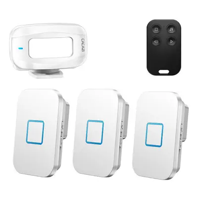 (Type 1) 433Mhz Sensor Receiver Wireless PIR Motion Detector Infrared Doorbell Shop Welcome Rece