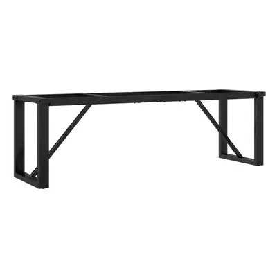 vidaXL Coffee Table Legs O-Frame Desk Legs Metal Furniture Legs Cast Iron