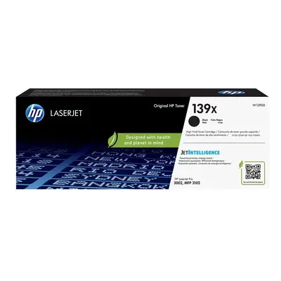 HP 139X - High Yield - black - original - LaserJet - toner cartridge (W1390X) - for LaserJet Pro