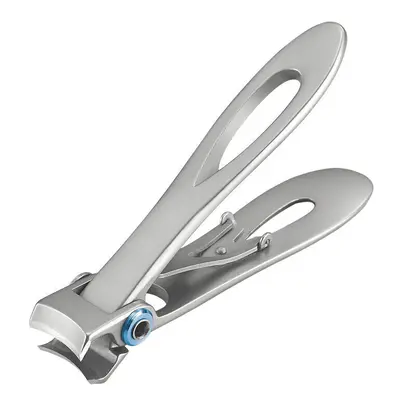 (Silver) Dual-bend Nail Clipper Finger File Pusher Manicure Pedicure Tools