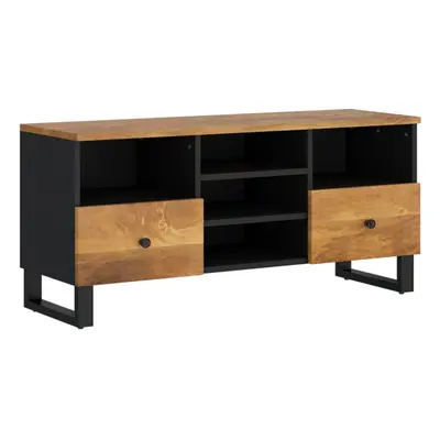 (honey brown) vidaXL TV Cabinet Sideboard Cupboard Solid Wood Reclaimed and Engineered Wood