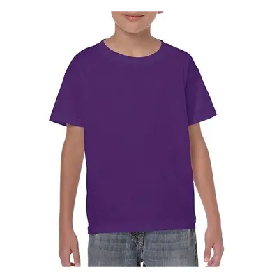 DDI Heavy Cotton Youth T-shirt - Purple - Medium Case of