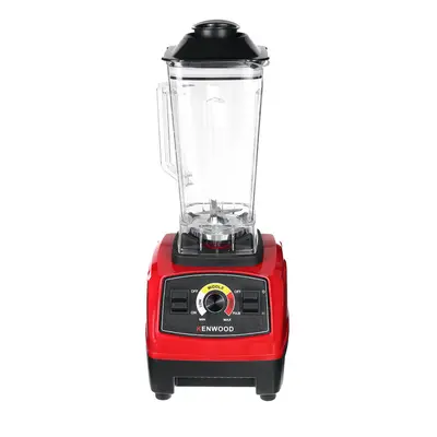 (Red, EU Plug) Commercial Blender Mixer Food Processor Kitchen Juicer Smoothie Ice Crush 3500W