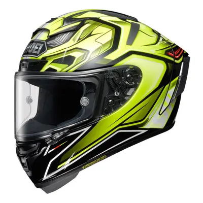 (L) Shoei X Spirit Aerodyne TC3 Yellow