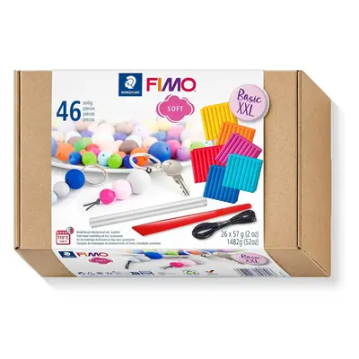 STAEDTLER FIMO Soft Oven-Hardening Polymer Modelling Clay - Basic Kit