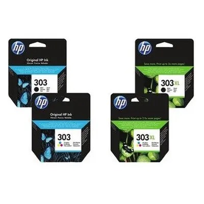 Hp 303Xl Ink Cartridge Black Inkjet High Yield Pages T6N04AE#ABE