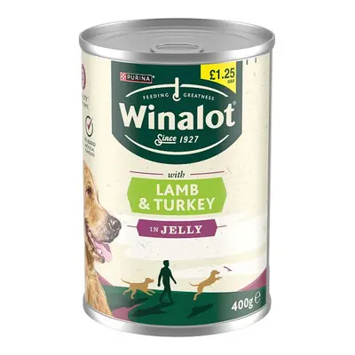 Winalot with Lamb & Turkey in Jelly 400g (Case of 12, x 400g)