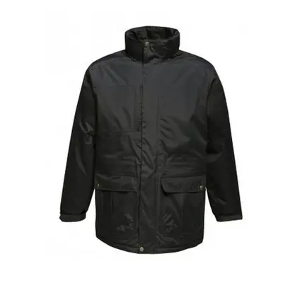 (3XL, Black/Black) Regatta Mens Darby III Waterproof Insulated Jacket