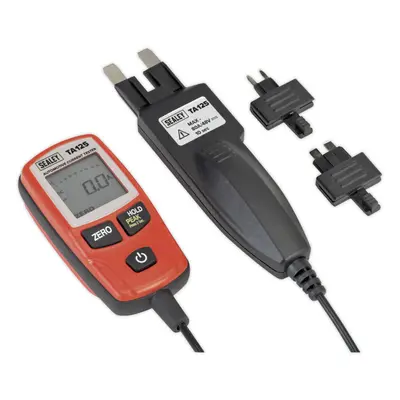 80A Automotive Current Tester - Mini Standard & Maxi Blade Fuses - LCD Display