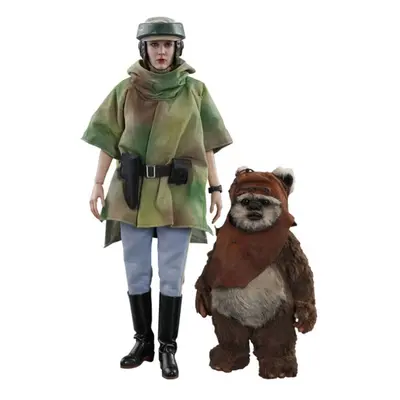 Official Star Wars Princess Leia and Wicket 1:6 Scale Figure