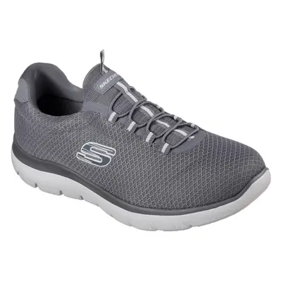 (6 UK, Charcoal Grey) Skechers Mens Summits Trainers