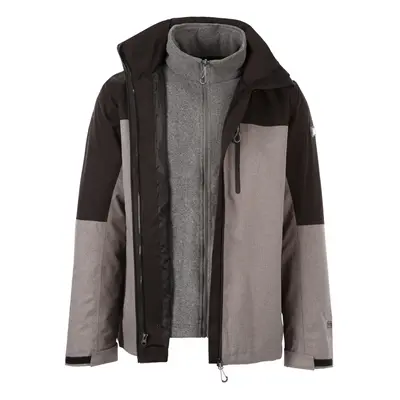 (L, Grey Marl) Trespass Mens Austerywick In Waterproof Jacket