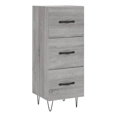 vidaXL Sideboard Storage Side Cabinet Cupboard Grey Sonoma Engineered Wood