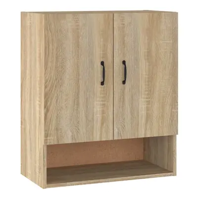 (Sonoma oak) vidaXL Wall Cabinet Hanging Storage Cabinet Wall Cupboard Engineered Wood