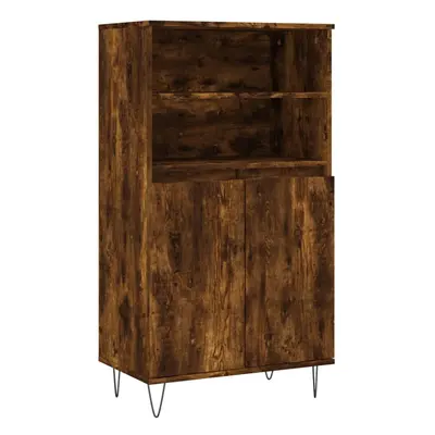 (smoked oak) vidaXL Highboard Sideboard Tall Storage Cabinet Side Cabinet Engineered Wood