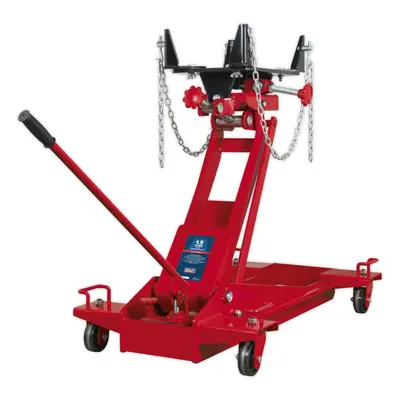 Floor Transmission Jack - 1.5 Tonne Capacity - Safety Chain - 950mm Max Height