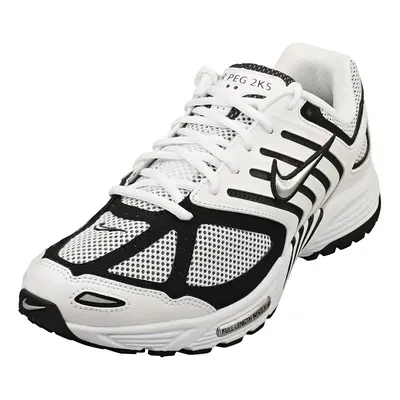 (9.5) Nike Air Peg 2k5 Mens Fashion Trainers in White Black