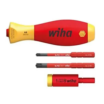 Wiha 29701200S4 easyTorque Adapter VDE slimbits+Handle 2.0