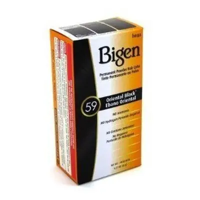 Bigen Powder Hair Color #59 Oriental Black .21 oz. (Case of 12)