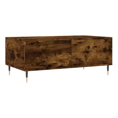 (smoked oak) vidaXL Coffee Table Side Table Sofa Couch Table Smoked Oak Engineered Wood