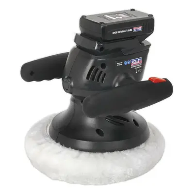 240mm Cordless Orbital Polisher - Foam Backing Pad - 18V 1.3Ah Lithium-ion