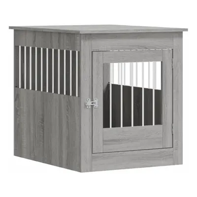 (grey sonoma, 64.5 x x cm) vidaXL Dog Crate Furniture Pet Doghouse Dog Kennel Dog Cage Engineere