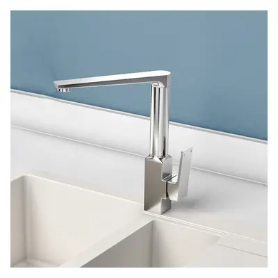 Square Modern Design Kitchen Single Lever Mixer Tap