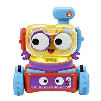 4-in-1 Ultimate Learning Bot, electronic activity toy with lights, music and educational content